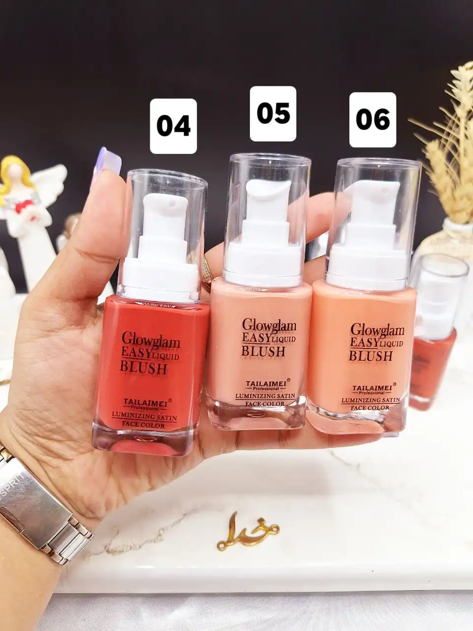 رژ گونه مایع تایلامی TAILAIMEI کد TLM_B006