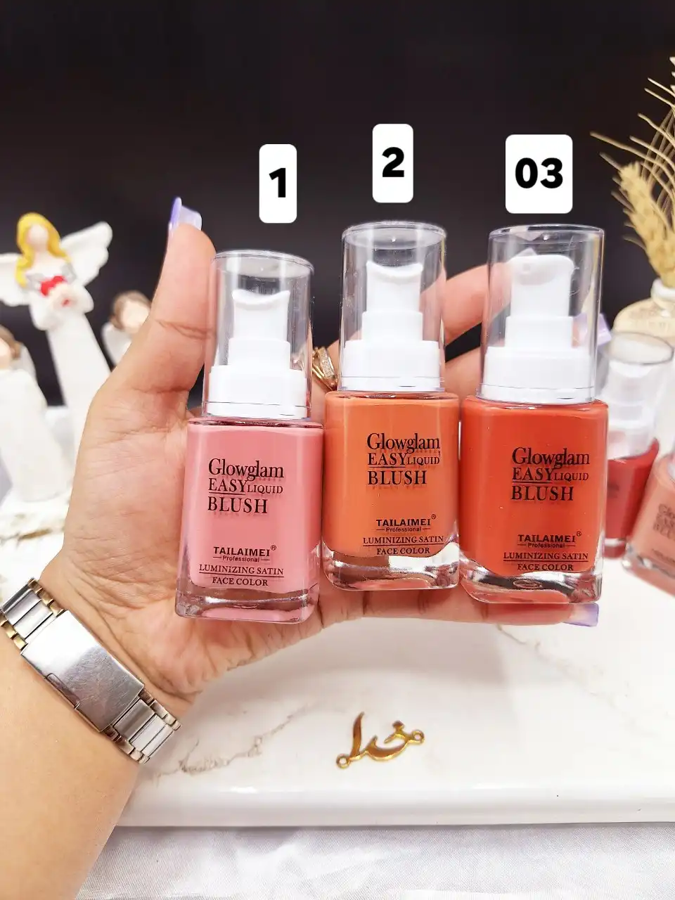 رژ گونه مایع تایلامی TAILAIMEI کد TLM_B006