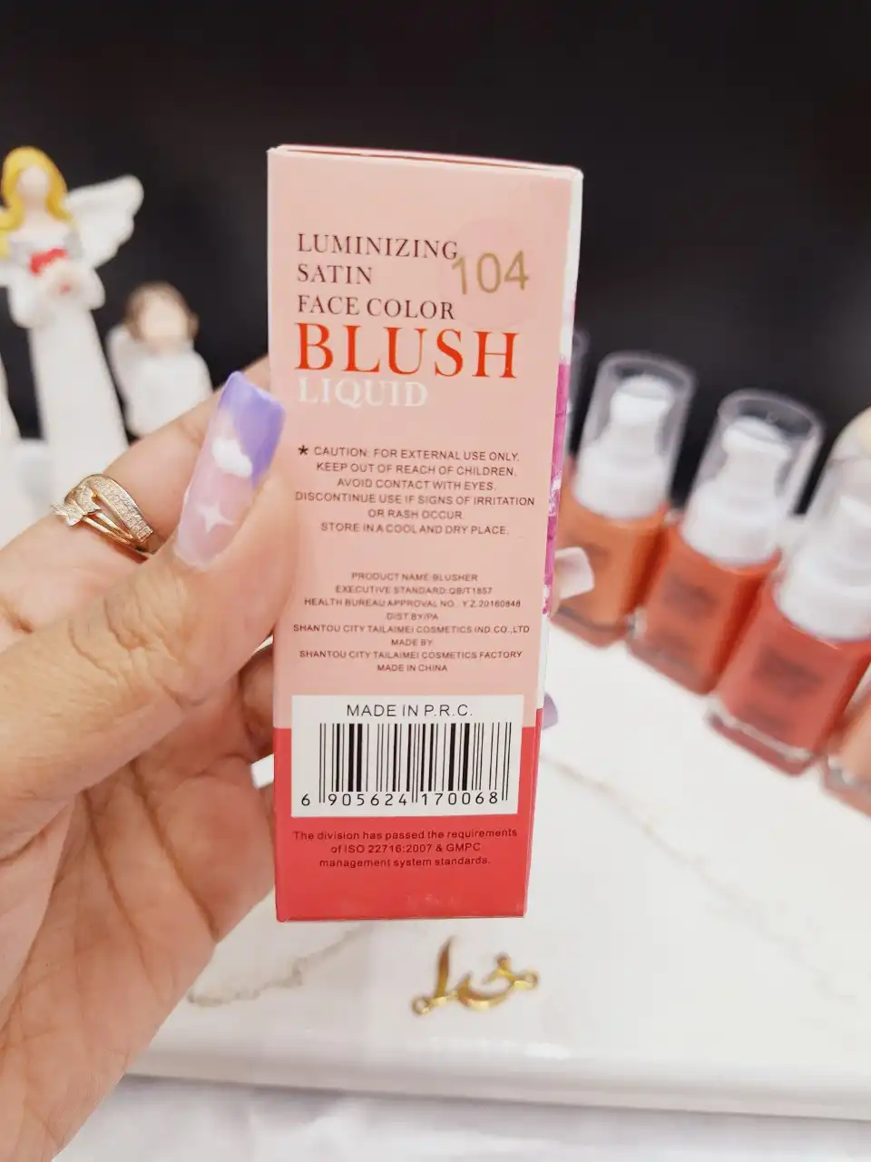 رژ گونه مایع تایلامی TAILAIMEI کد TLM_B006