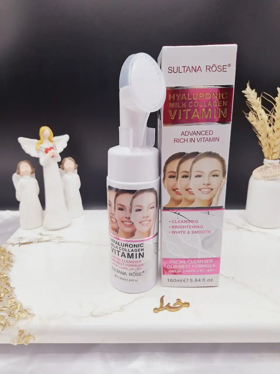 فوم روشن کننده و صاف کننده غنی از ویتامین سلطان رز SULTANA ROSE کد SA_247