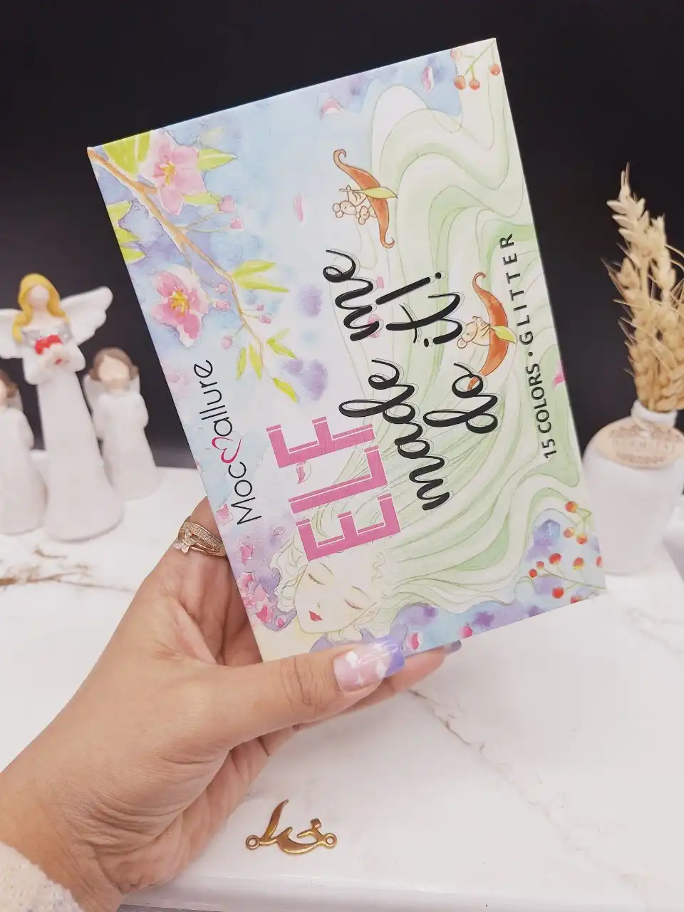 پالت سایه چشم گلیتری موکالره Mocallure کد ES 3373