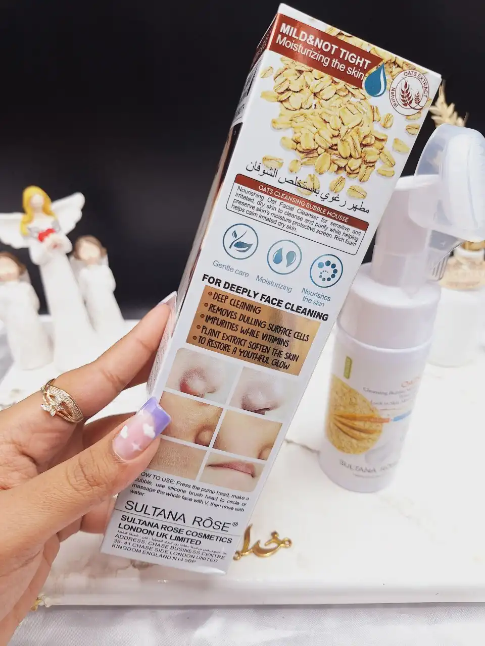 فوم شستشو صورت سفید کننده جوپرک OATS کد SA_246