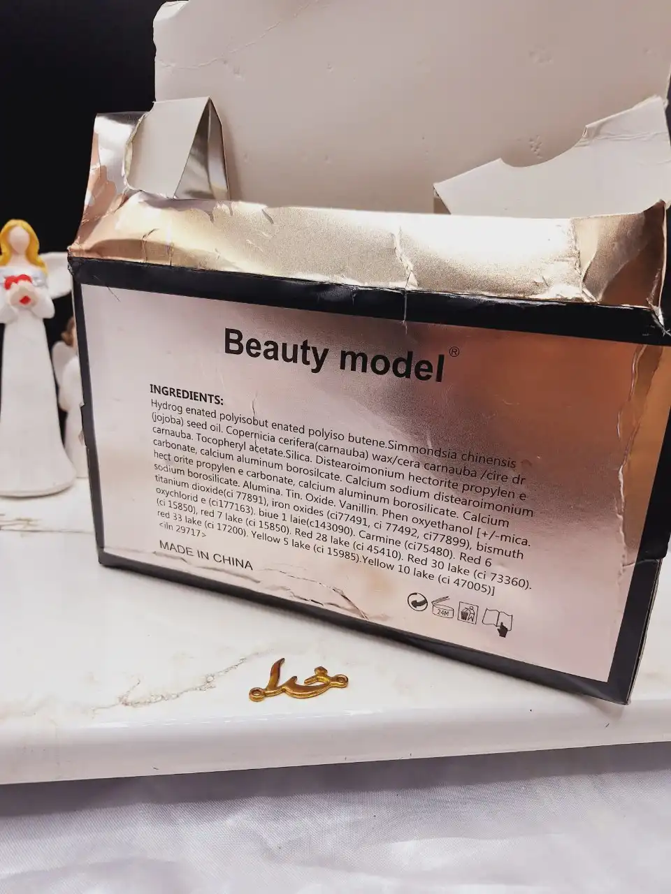 خط چشم مویی طرح قلب بیوتی مدل Beauty model کد 4035