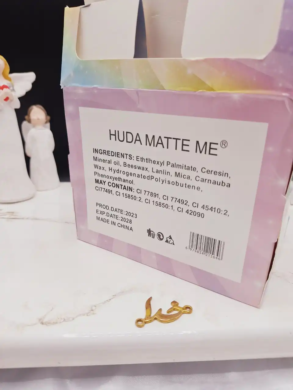 لیپ گلاس یونیکورن طرح جدید هدا مات می HUDA MATTE ME کد X_301