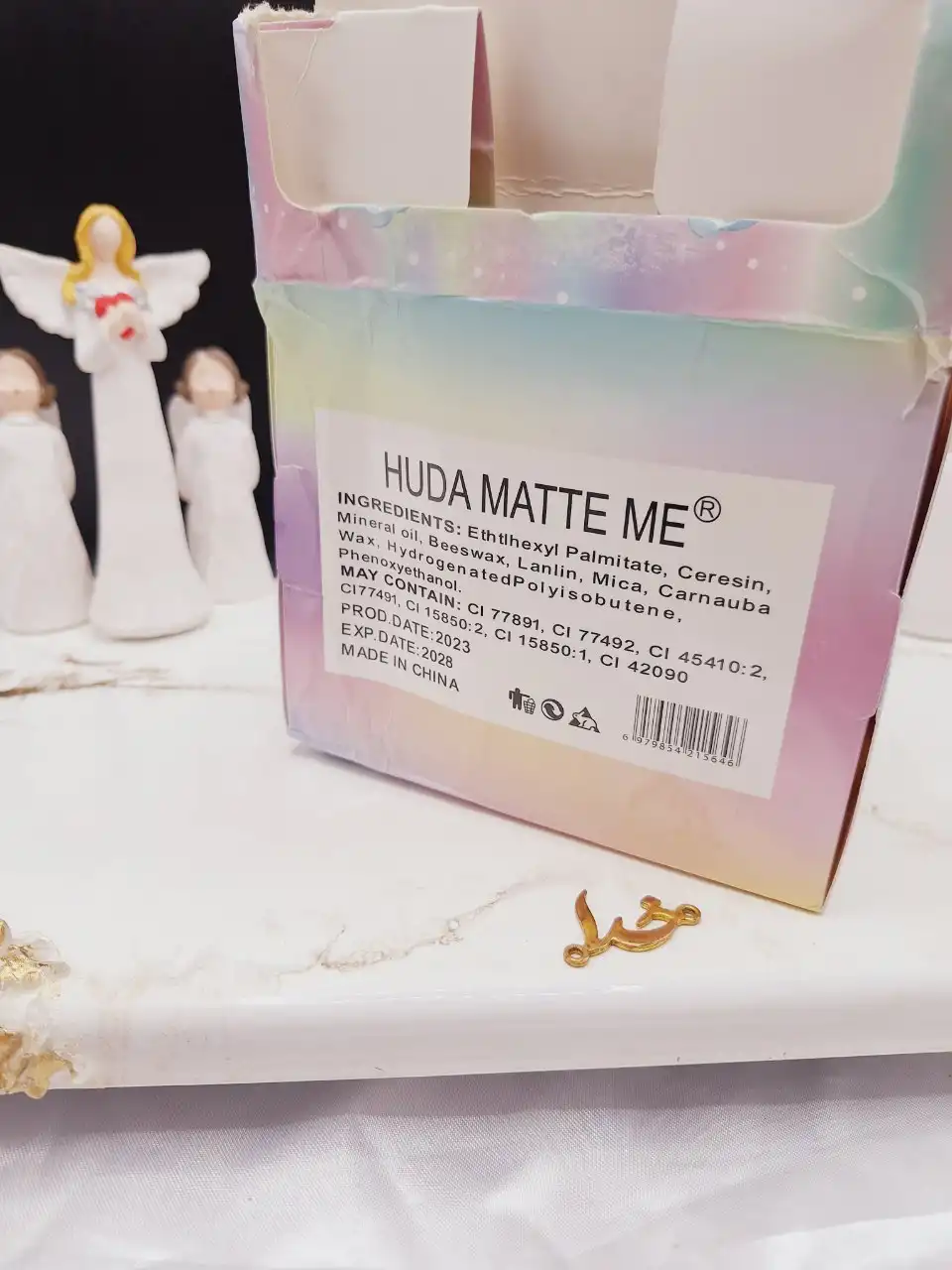 لیپ گلاس طرح پنگوئن هدا مات می HUDA MATTE ME کد X_292