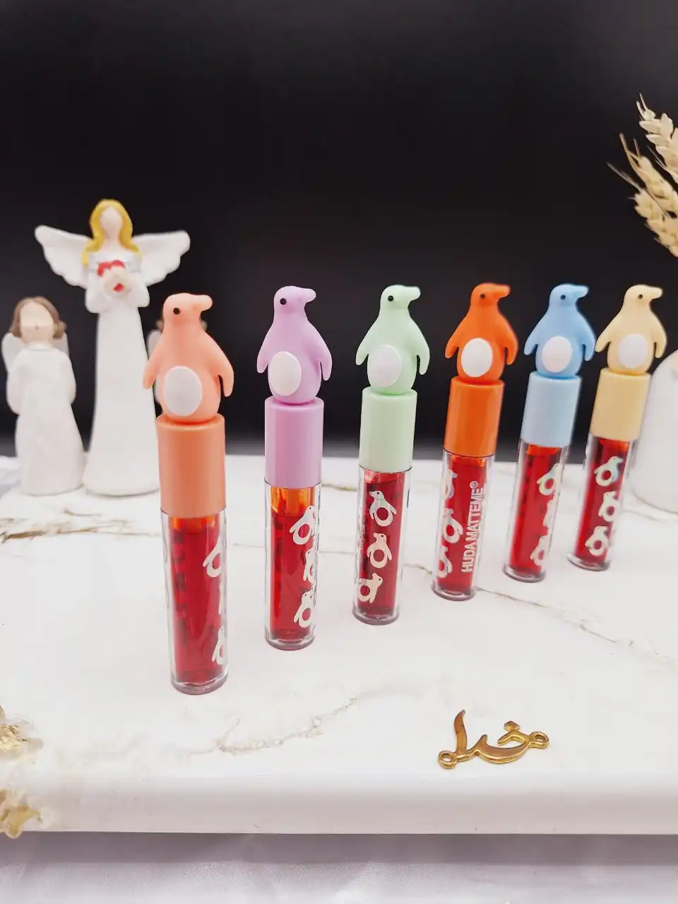 تینت لب طرح پنگوئن هدا مات می HUDA MATTE ME کد X_292