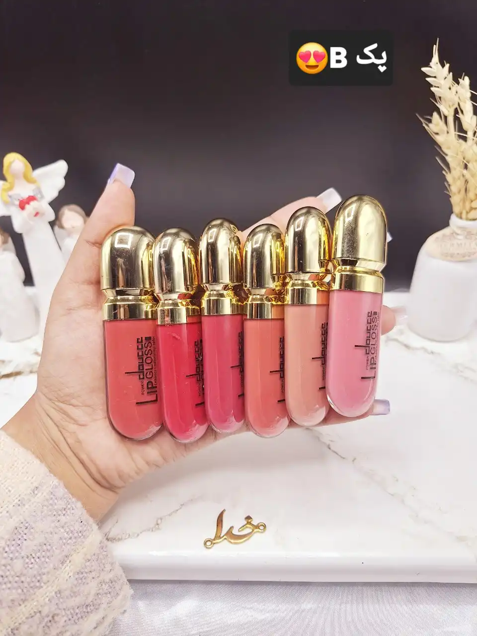 پک 6 تایی رژ مایع دوسه doucce کد 1071