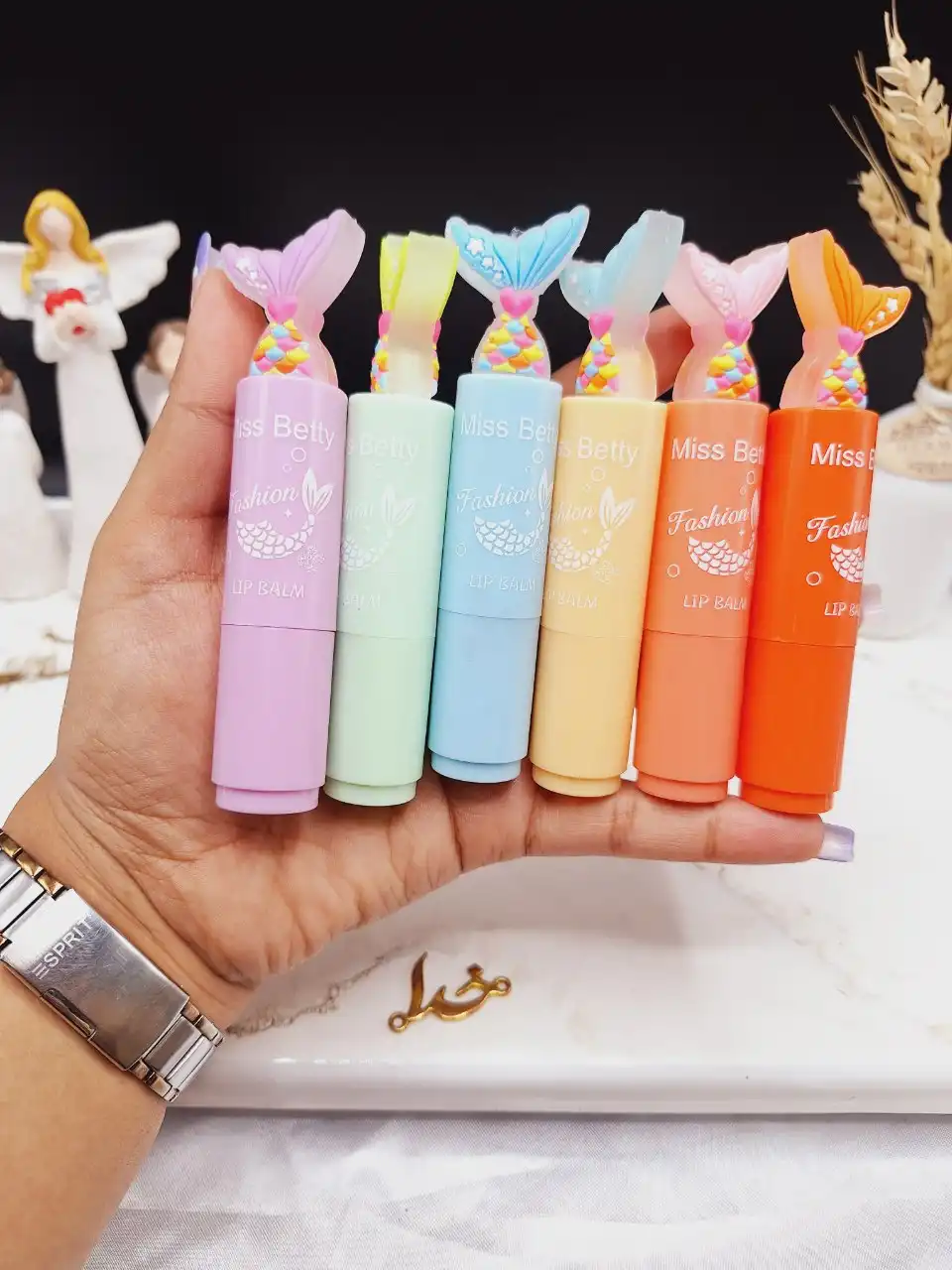 بالم لب طرح دم پری دریایی میس بیتی  miss  Betty کد 77115