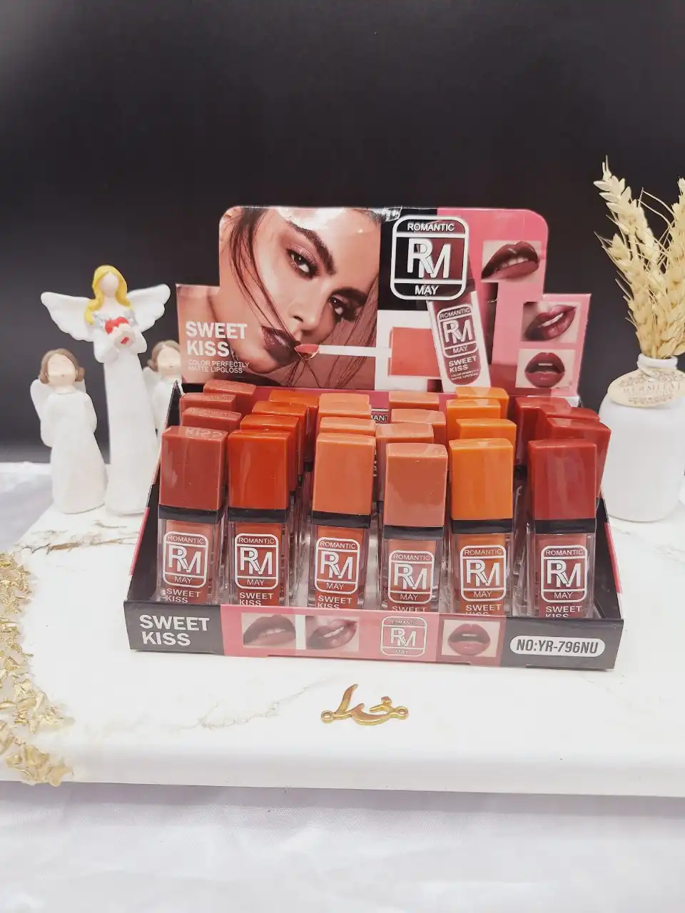 پک 6 تایی رژ مایع رومانتیک ROMANTIC MAY کد 796