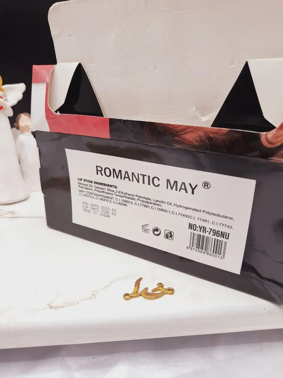پک 6 تایی رژ مایع رومانتیک ROMANTIC MAY کد 796
