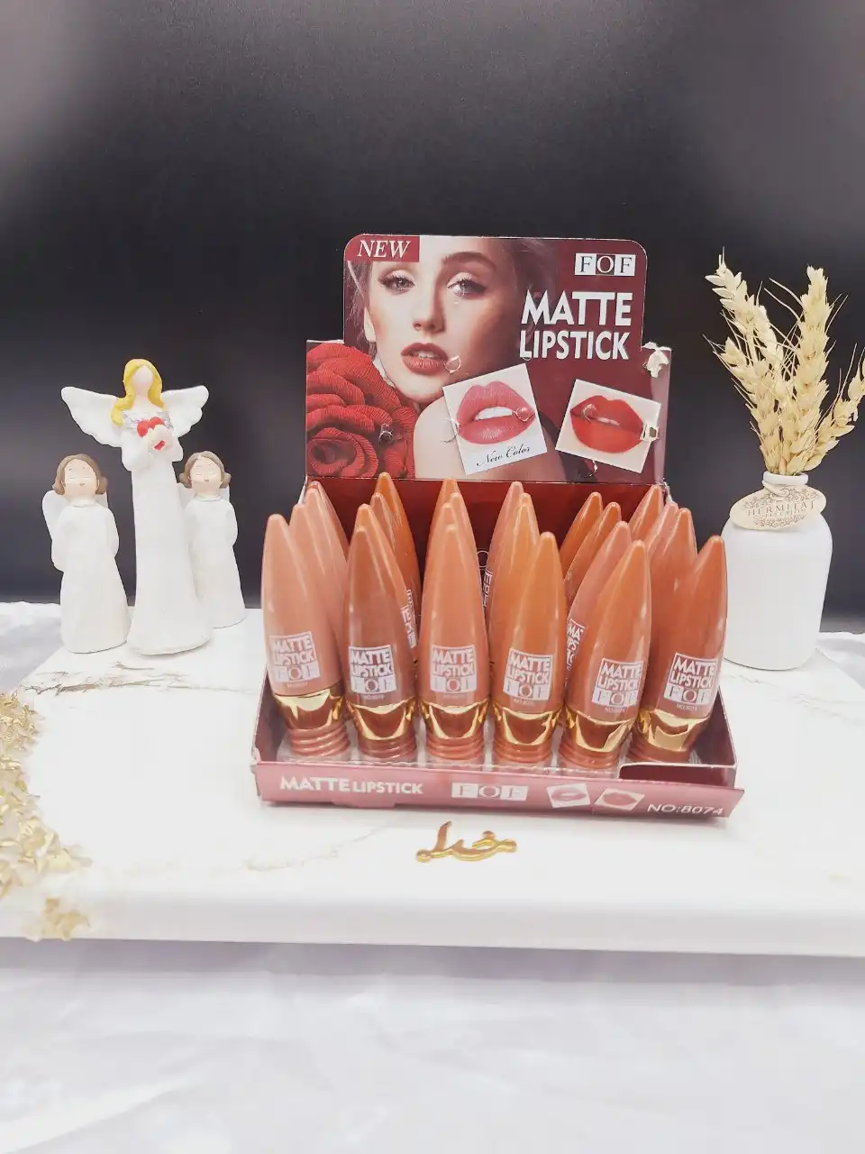 پک 6 تایی رژ جامد مات FOF کد 8074