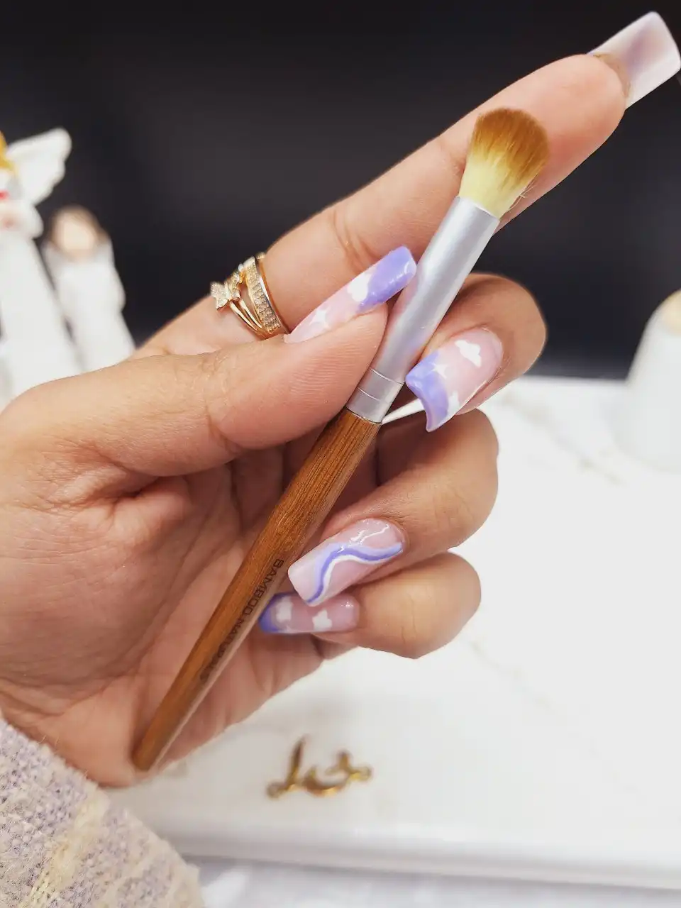 قلم براش مخصوص میکاپ سایز 3