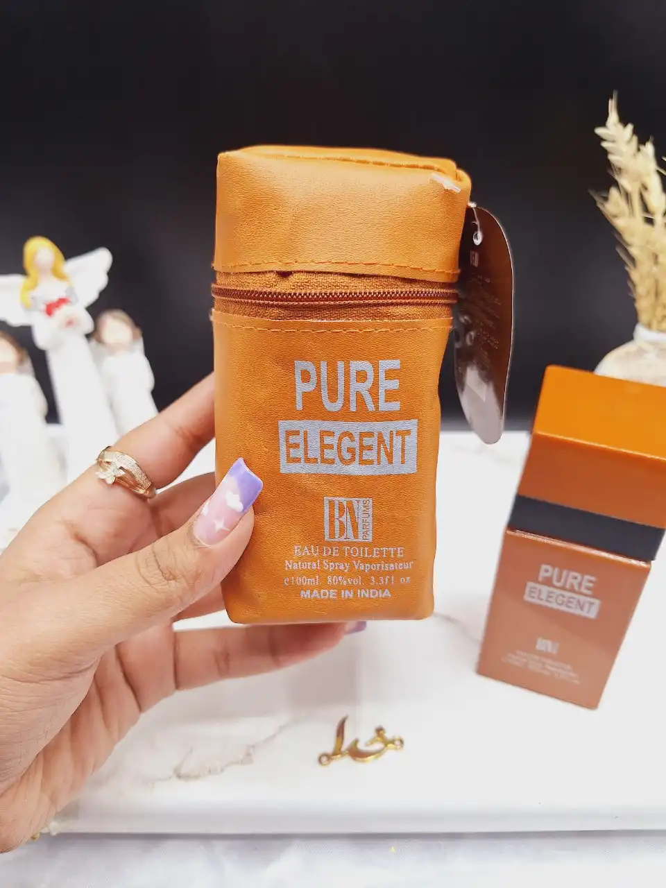 ادکلن کیف چرمی 100ml PURE ELEGENT کد 7976