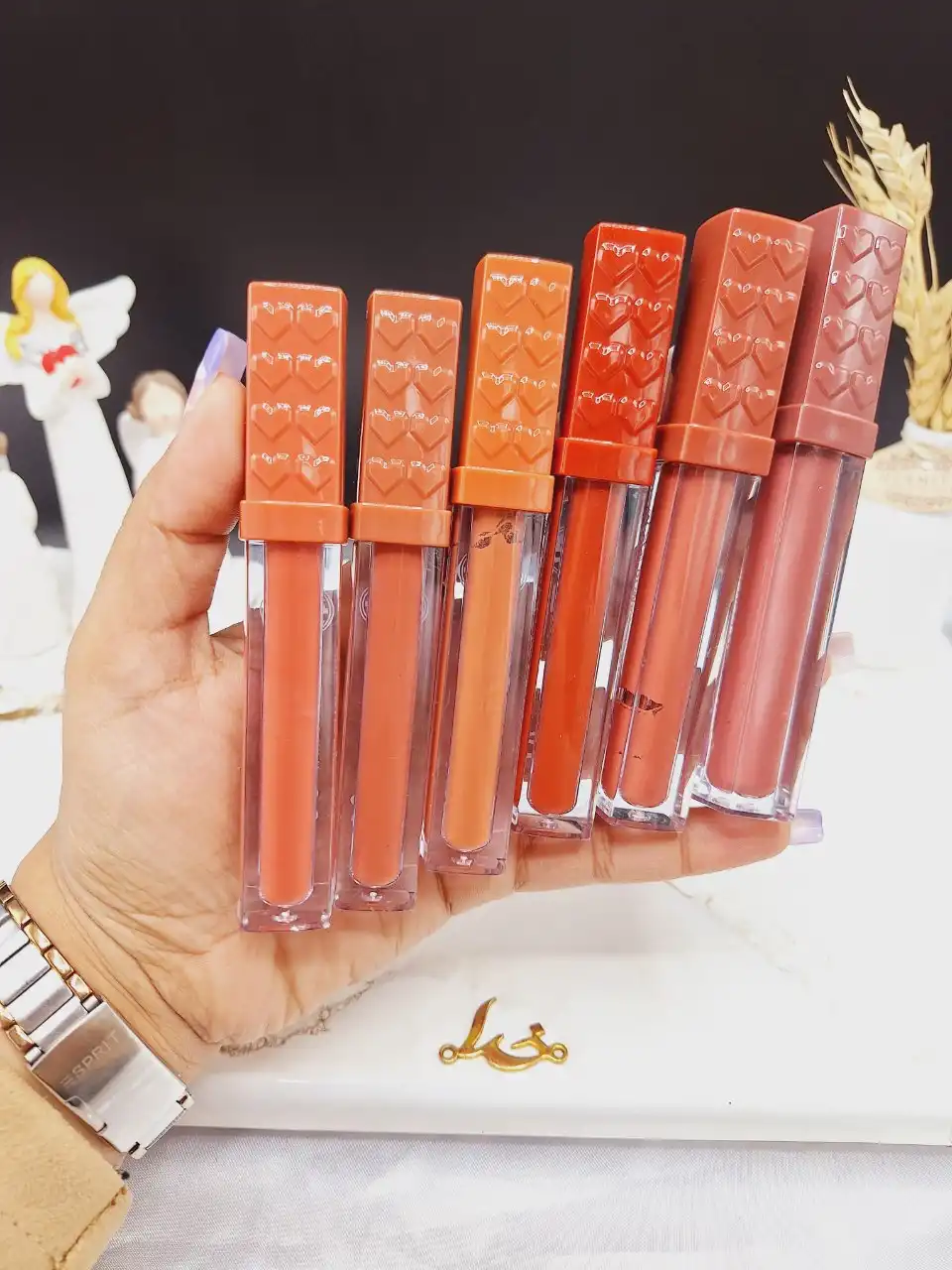 پک 6 تایی رژ مایع Romantic may کد 893