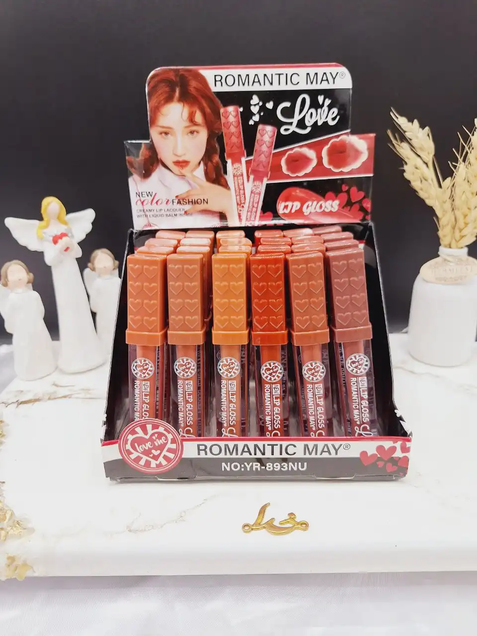 پک 6 تایی رژ مایع Romantic may کد 893