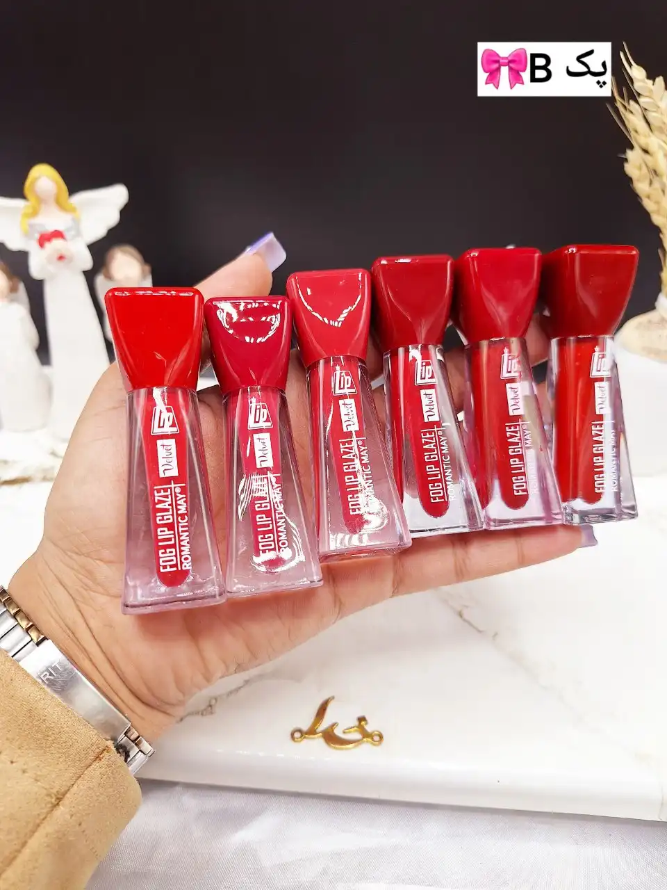 پک رژ مایع 6 تایی Romantic May کد 826