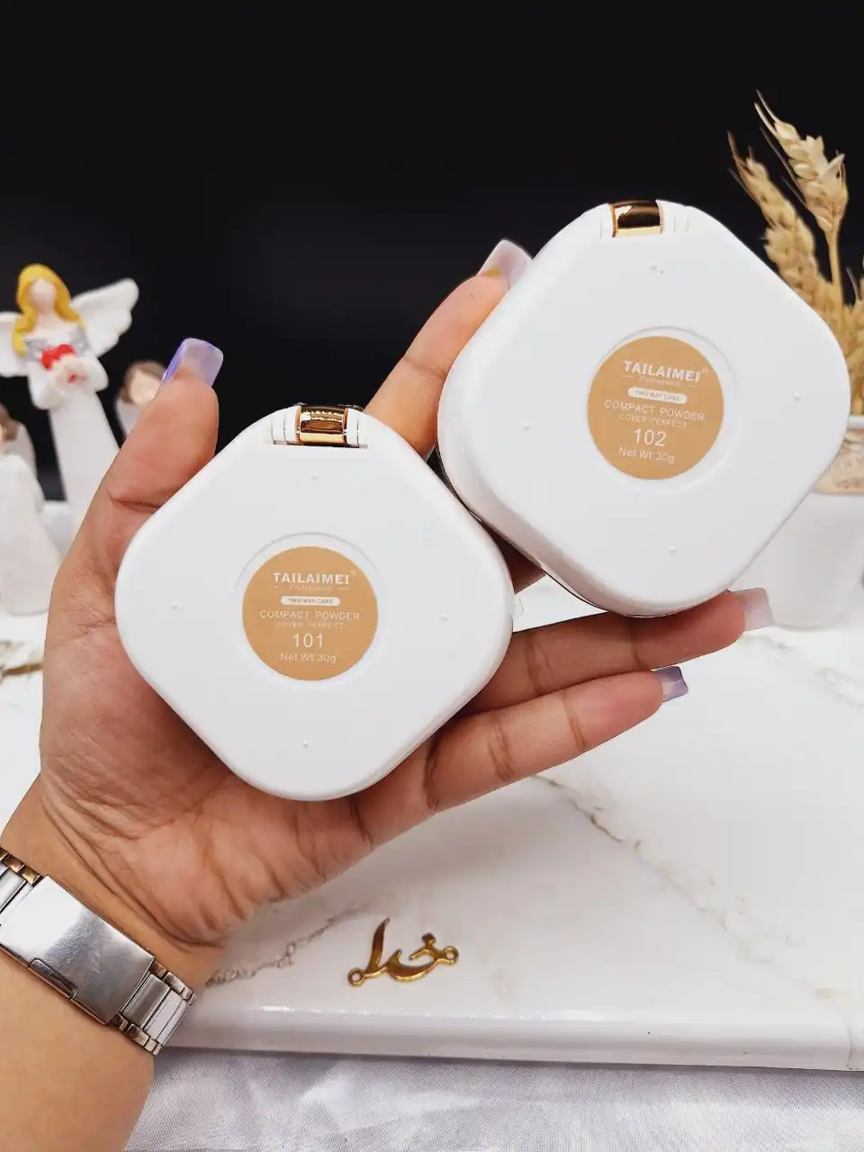 پنکک پوری مدل کهکشانی COMPACT POWDER کد 1212