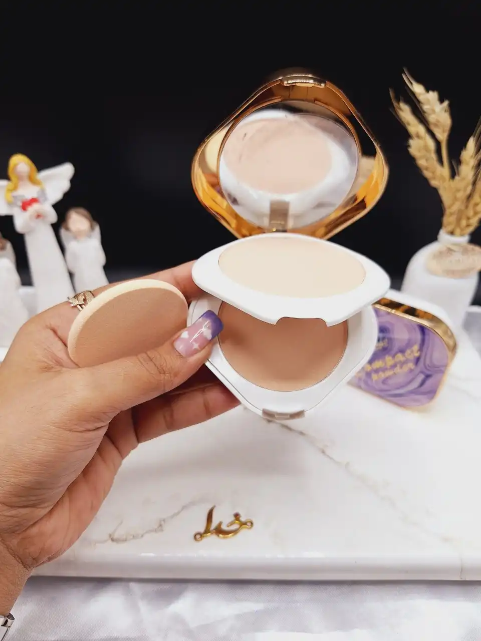 پنکک پوری مدل کهکشانی COMPACT POWDER کد 1212