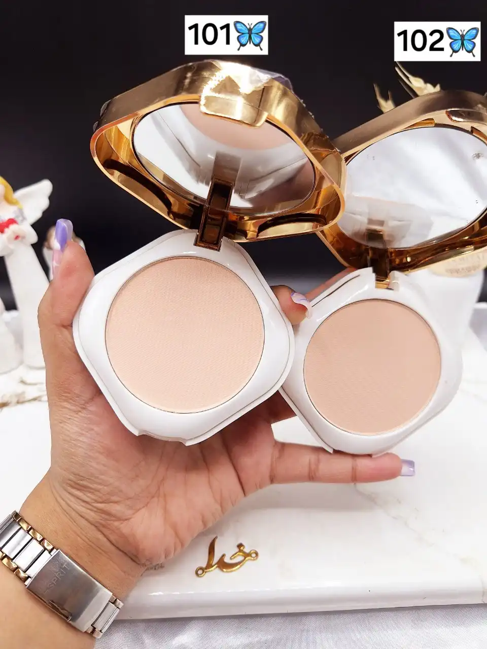 پنکک پوری مدل کهکشانی COMPACT POWDER کد 1212