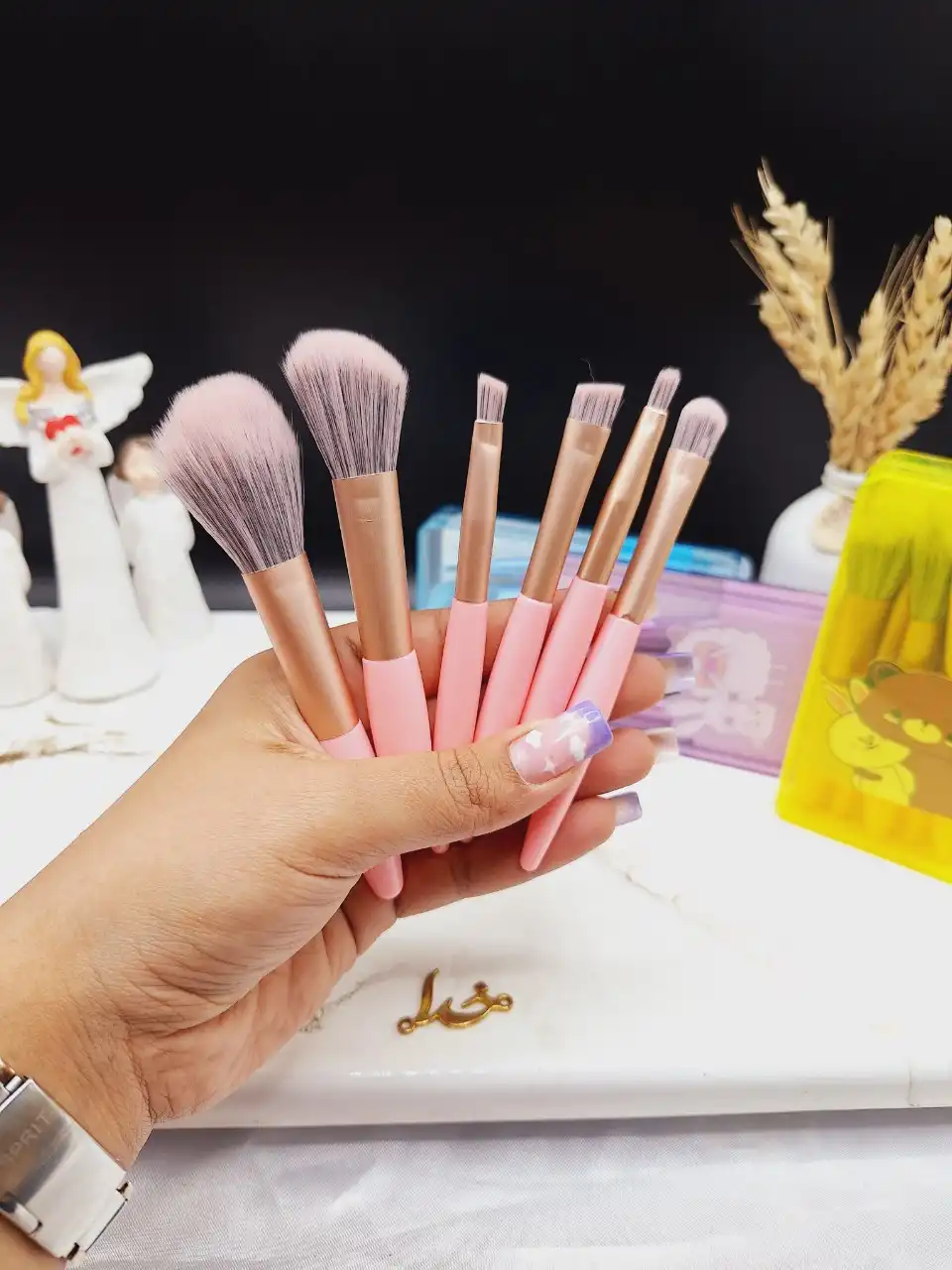 ست براش طلق دار 6 تیکه میشا