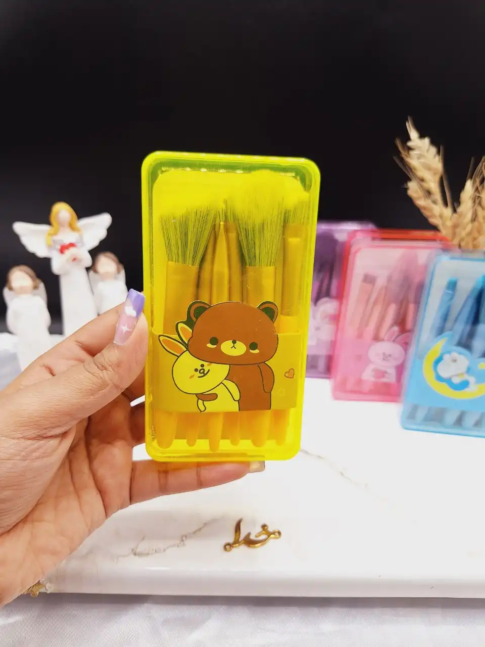 ست براش طلق دار 6 تیکه میشا