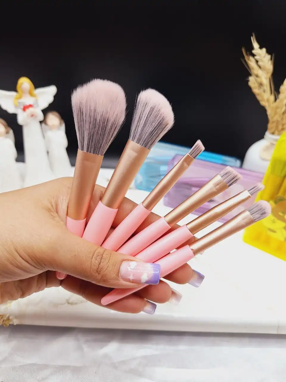 ست براش طلق دار 6 تیکه میشا