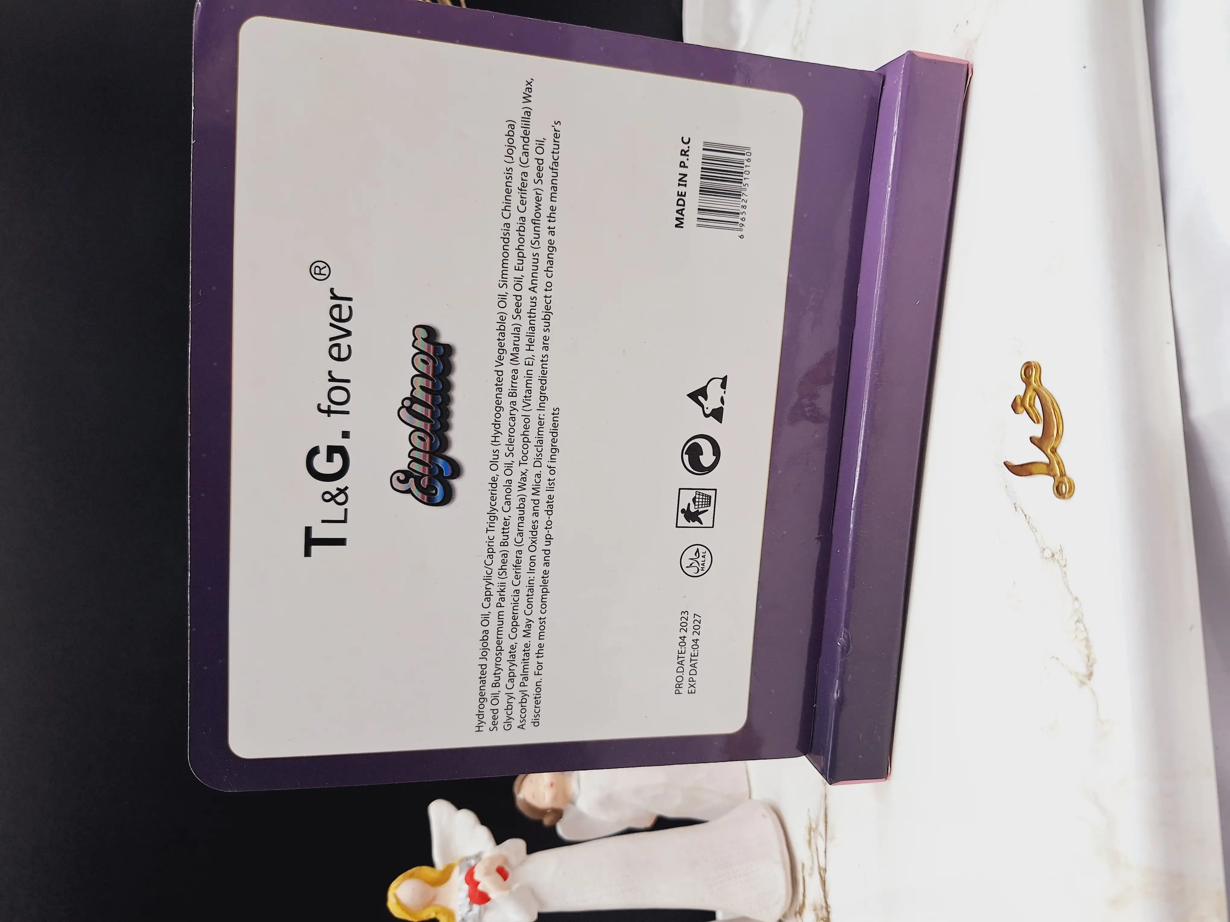 خط چشم ماژیکی رنگی برند TL&amp;G. for ever