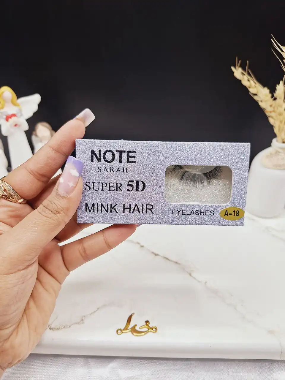 مژه مصنوعی 5 بعدی کارتن بنفش برند نوت NOTE