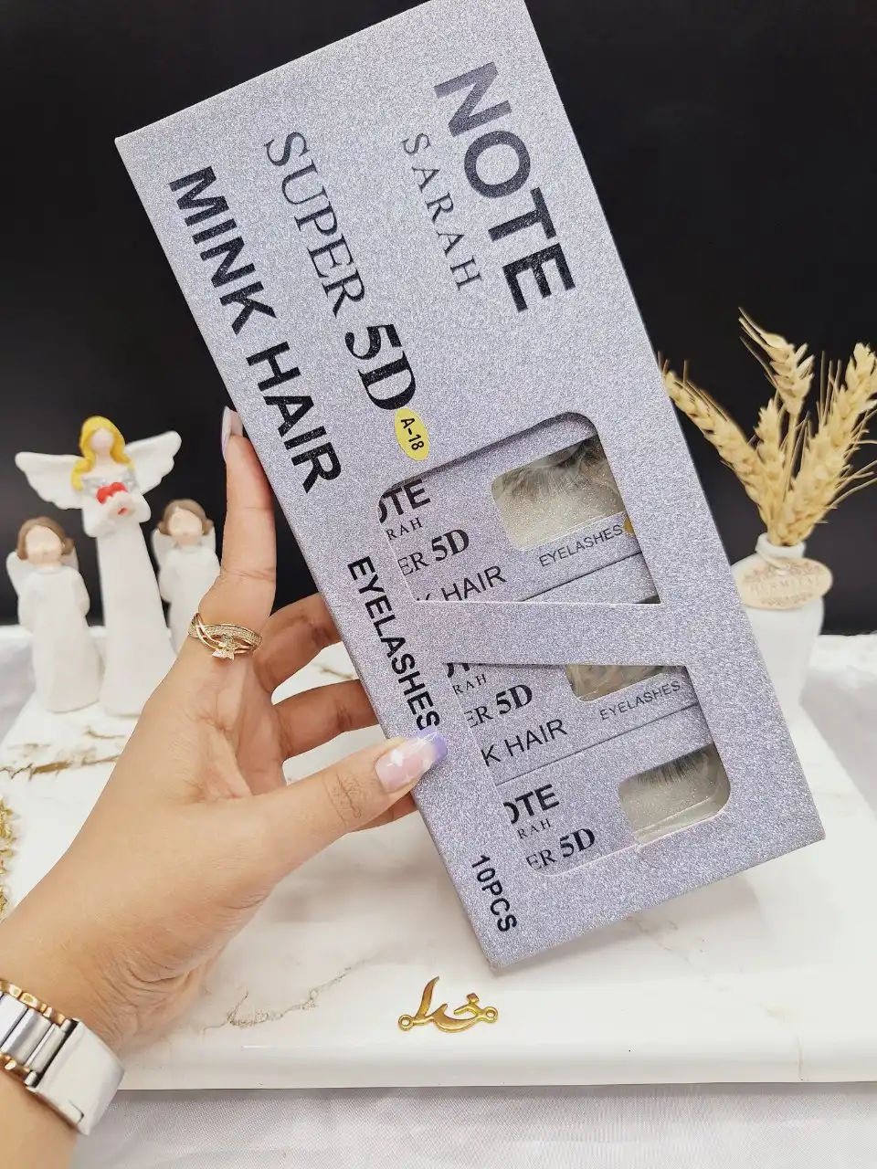 مژه مصنوعی 5 بعدی کارتن بنفش برند نوت NOTE