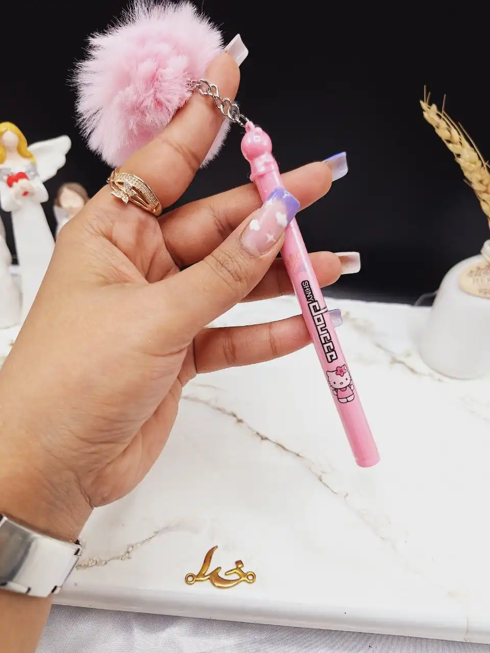 خط چشم ماژیکی مدل کیتی پشمالو برند دوسه doucce کد 1067