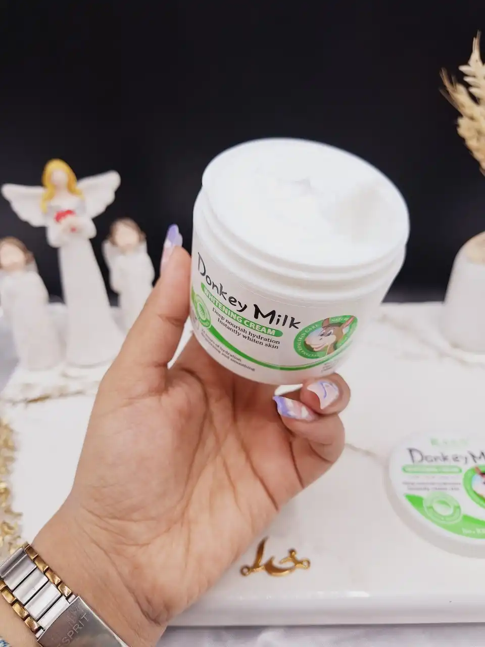 کرم روشن کننده و آبرسان شیر الاغ درب سبز برند راکو RAKO کد RK992