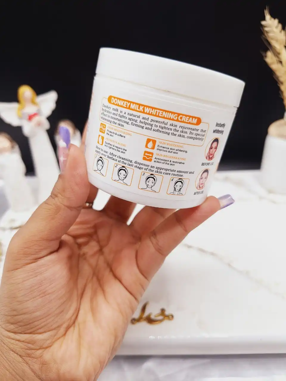 کرم روشن کننده و مرطوب کننده شیر الاغ درب سبز برند راکو RAKO کدRK993