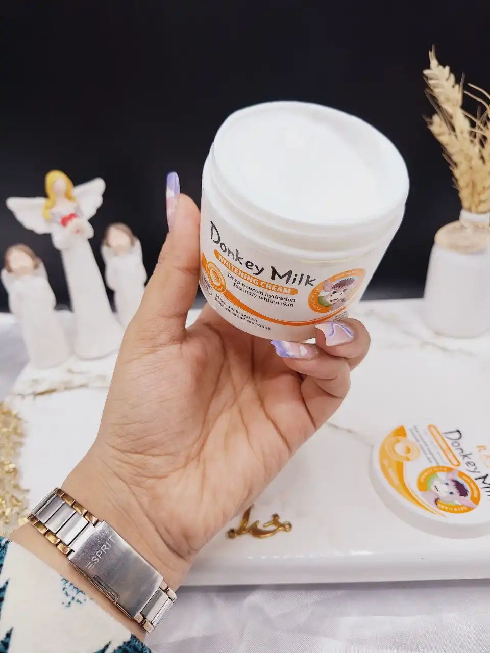 کرم روشن کننده و مرطوب کننده شیر الاغ درب سبز برند راکو RAKO کدRK993