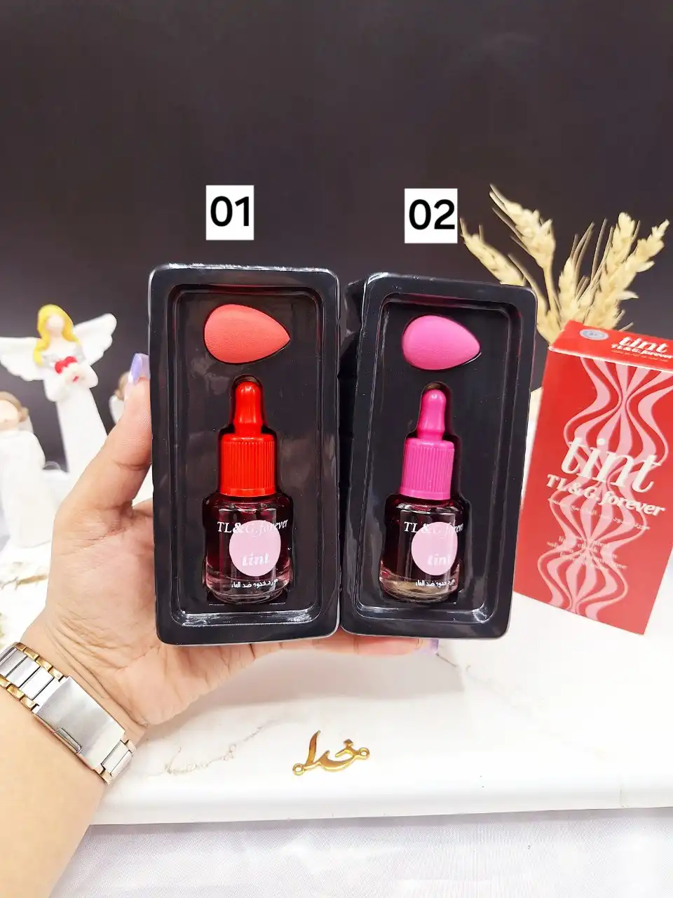 تینت لب همراه با پد مخصوص برند  TI &amp; G.foreverکد TG_613