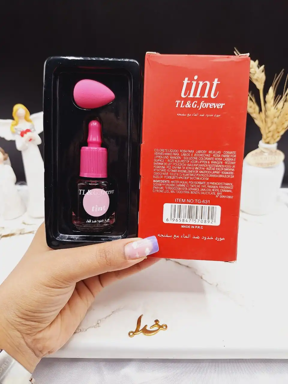 تینت لب همراه با پد مخصوص برند  TI &amp; G.foreverکد TG_613