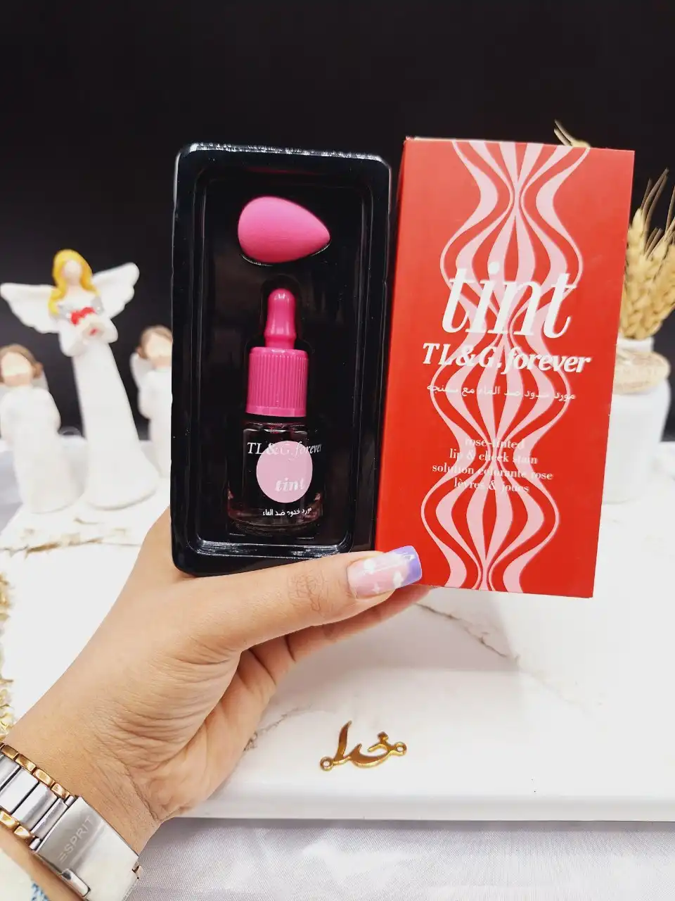 تینت لب همراه با پد مخصوص برند  TI &amp; G.foreverکد TG_613
