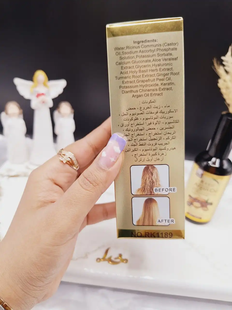 اسپری روغن آرگان مو برند راکو   RAKO کد RK1189