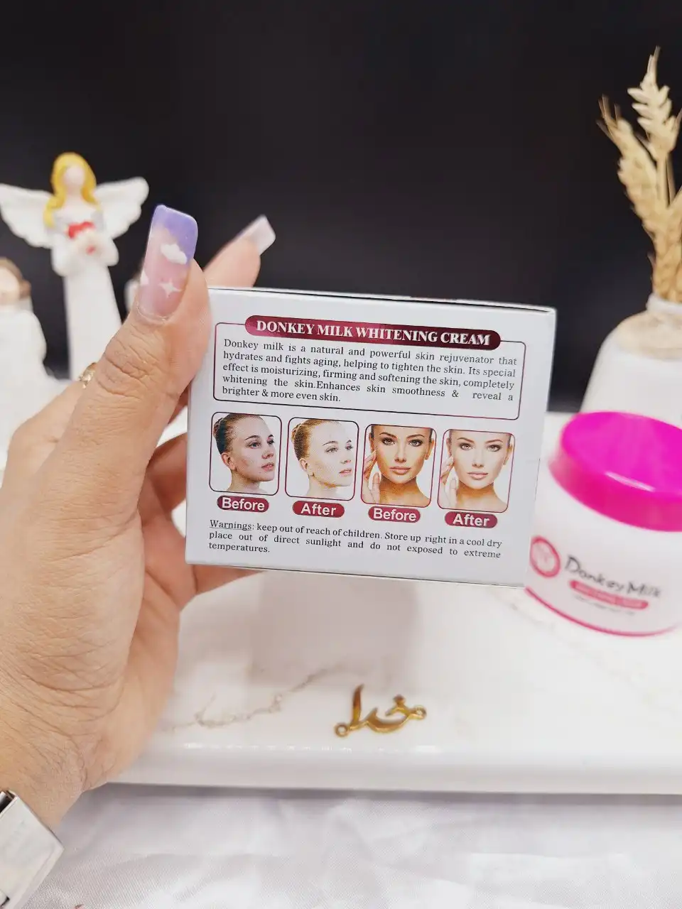 کرم سفید کننده و روشن کننده شیر الاغ برند راکوRAKO  کدRK1195