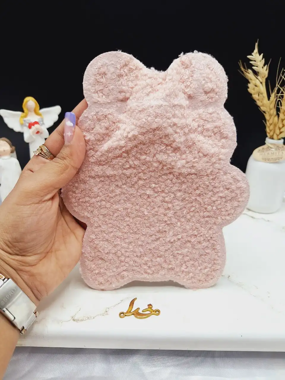 کیسه آب گرم خز دار کوچک کد 1055