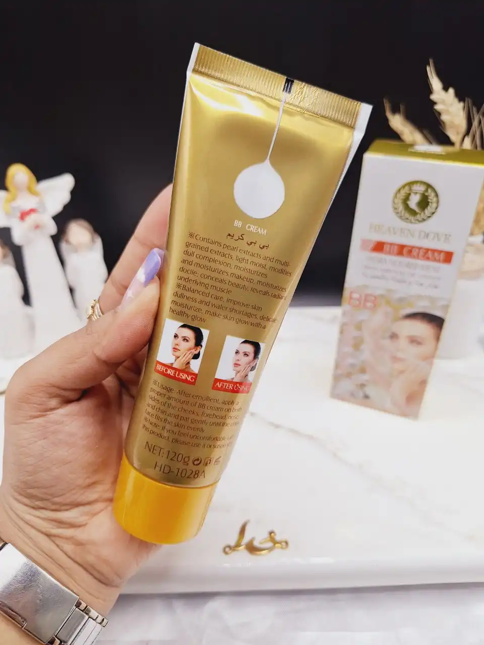بی بی کرم عصاره مروارید برند HEAVEN DOVE