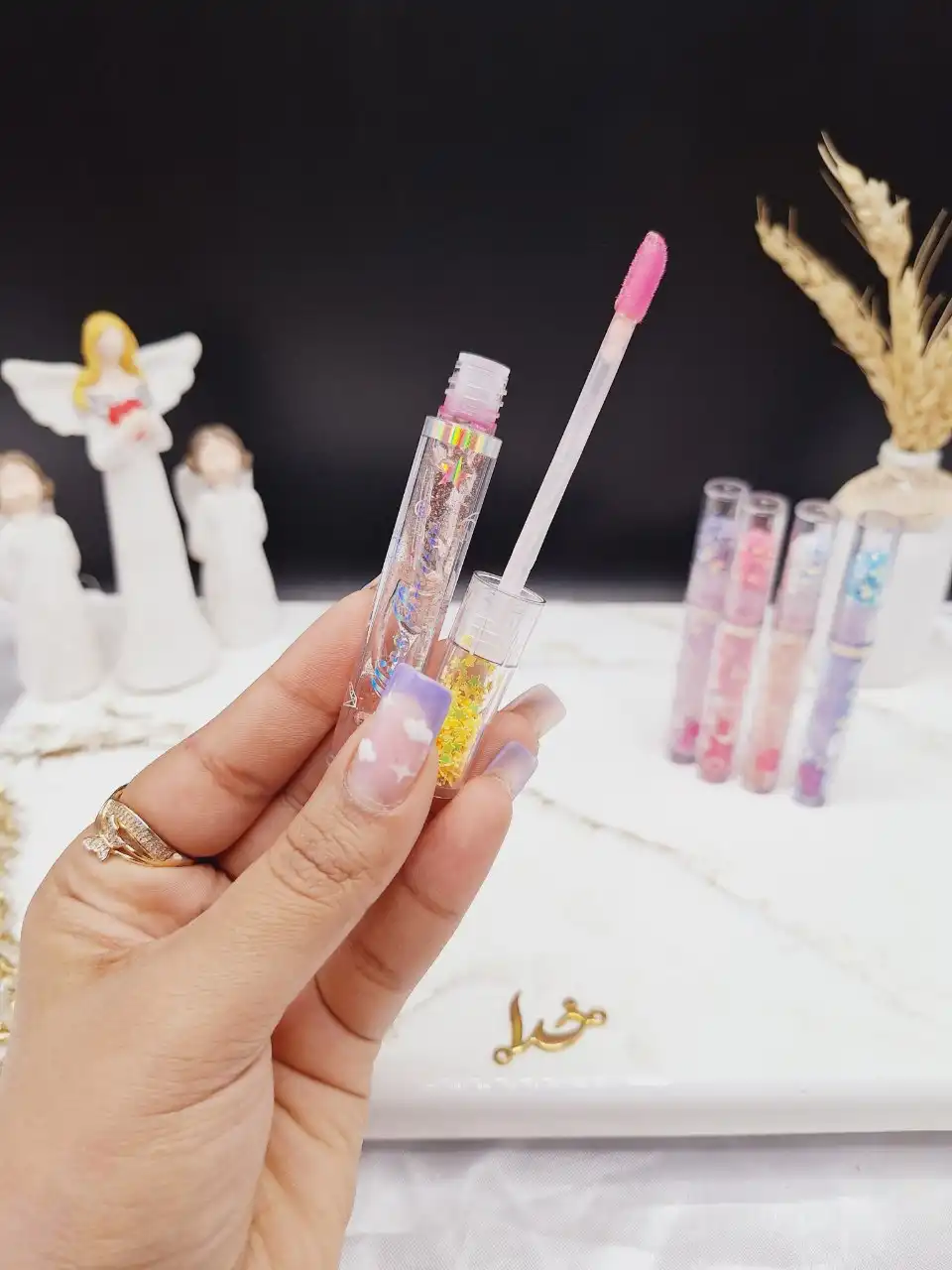 لیپ گلاس گلیتر دار فانتزی میس بتی Miss Betty کد 2360