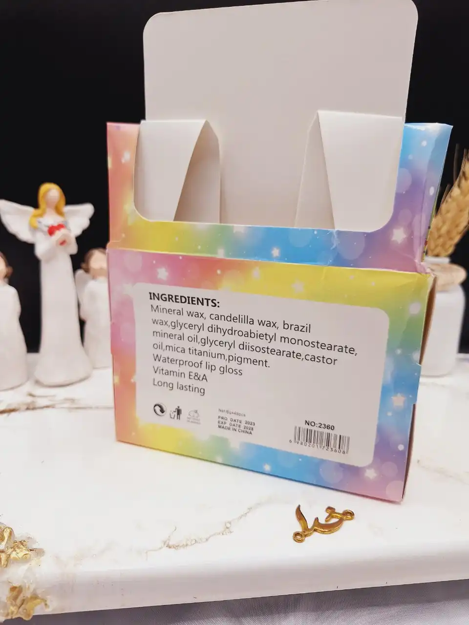 لیپ گلاس گلیتر دار فانتزی میس بتی Miss Betty کد 2360