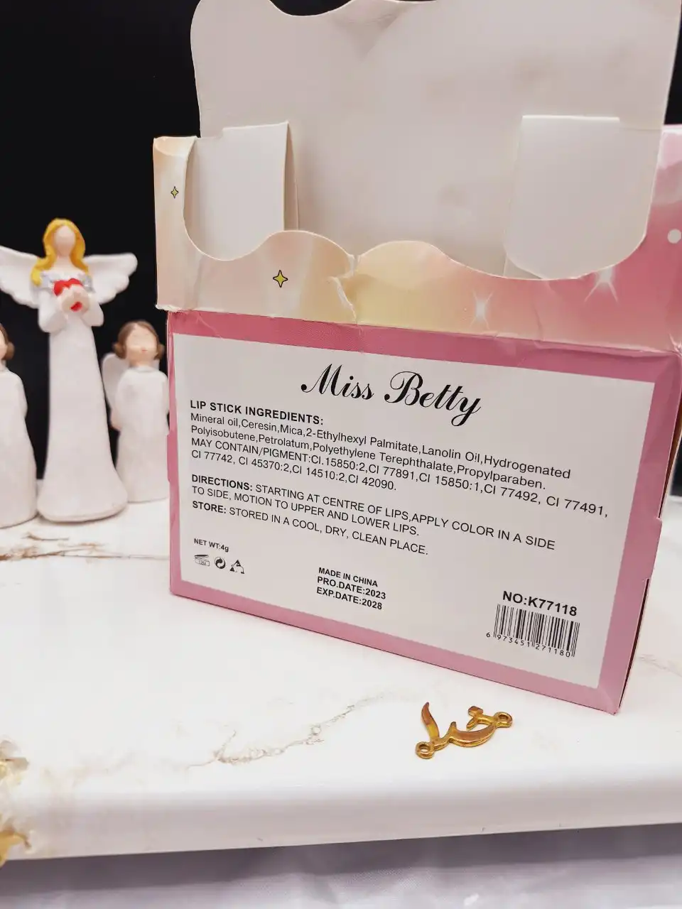 بالم لب طرح میوه های بامزه برند میس بیوتی Miss Betty کد K77118