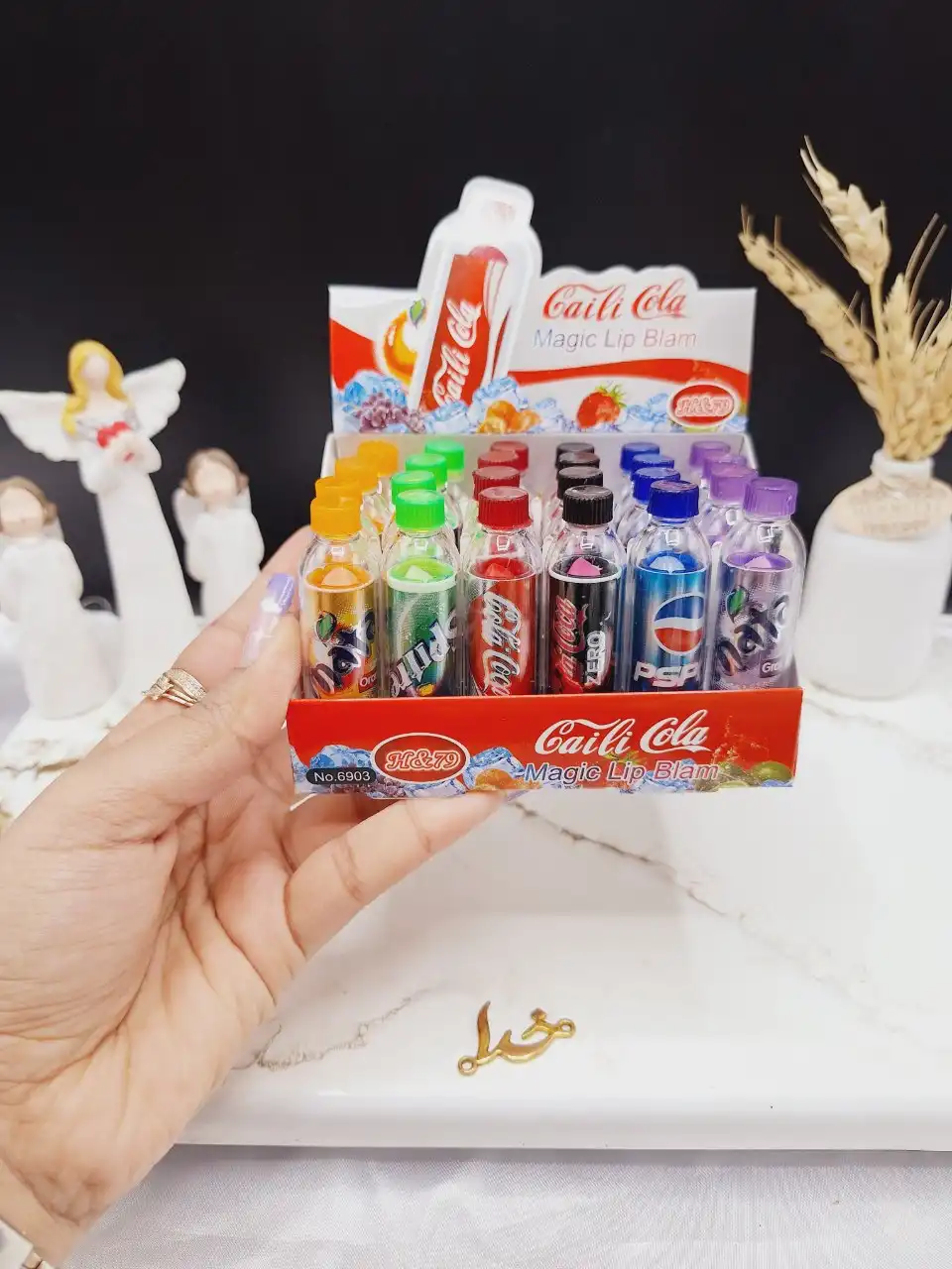 بالم لب طرح بطری نوشابه کد 6903