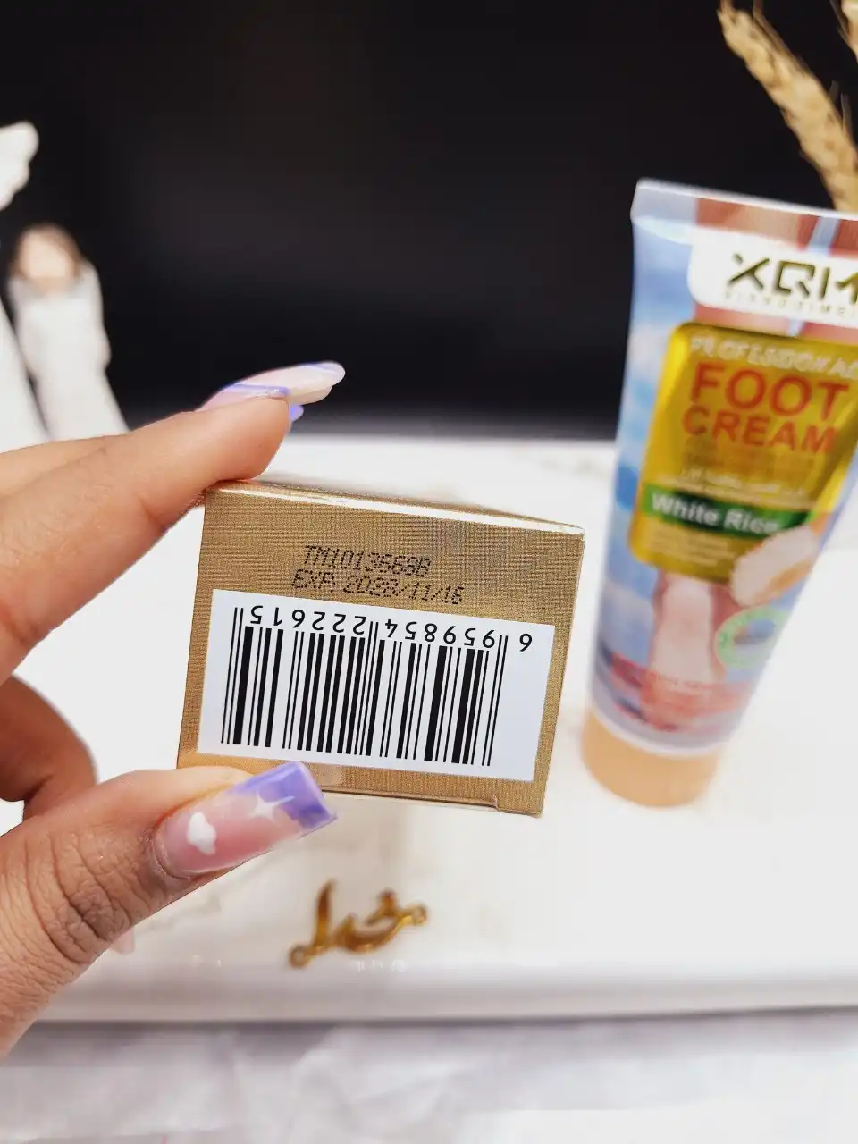 کرم لایه بردار ترک پا با عصاره برنج XQM کد X2261