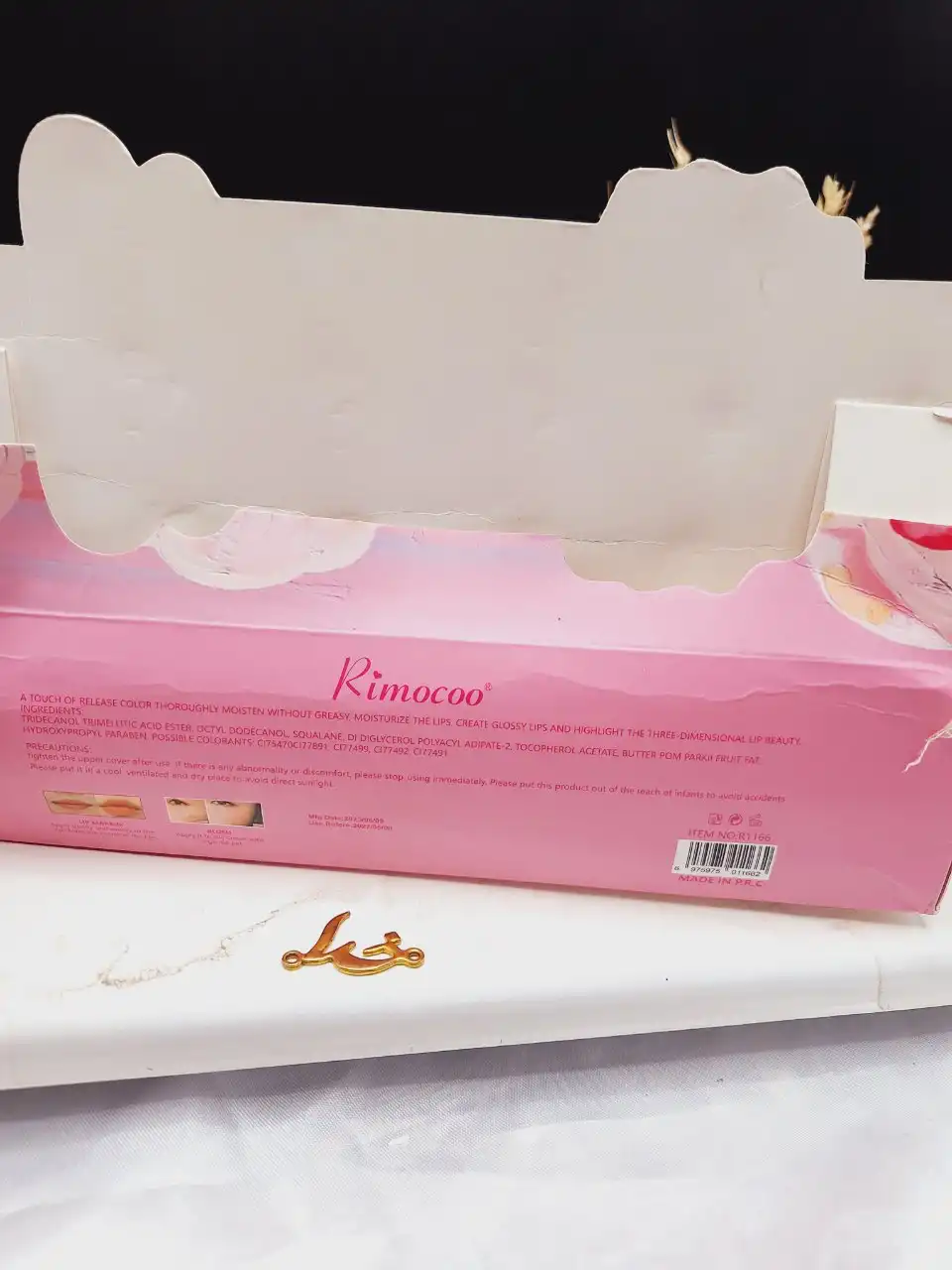 برق لب ویتامینه پوست لب Rimocoo کد R 1166