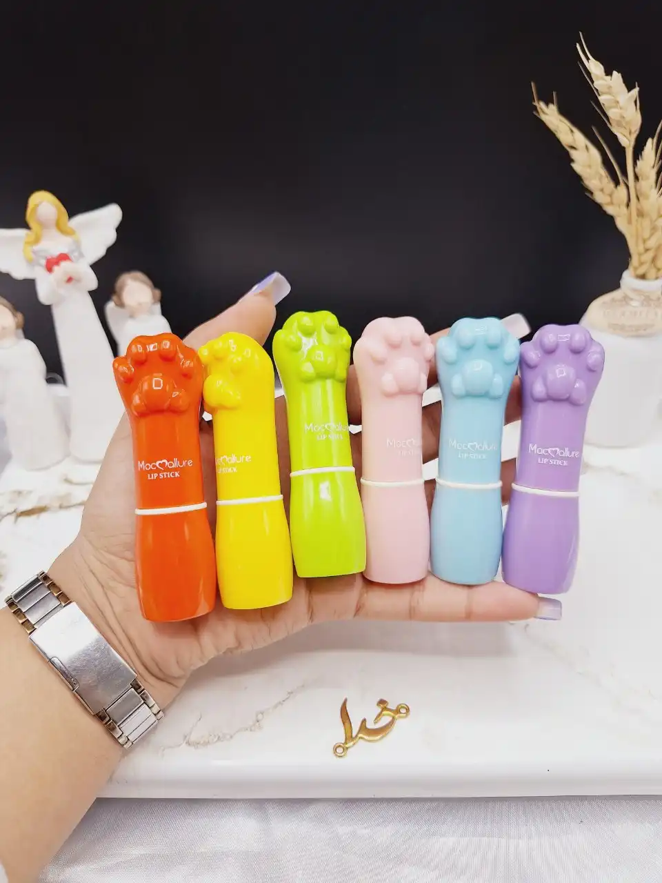 بالم لب فانتزی طرح پنجه گربه موکالره Mocallure کد Moc 130