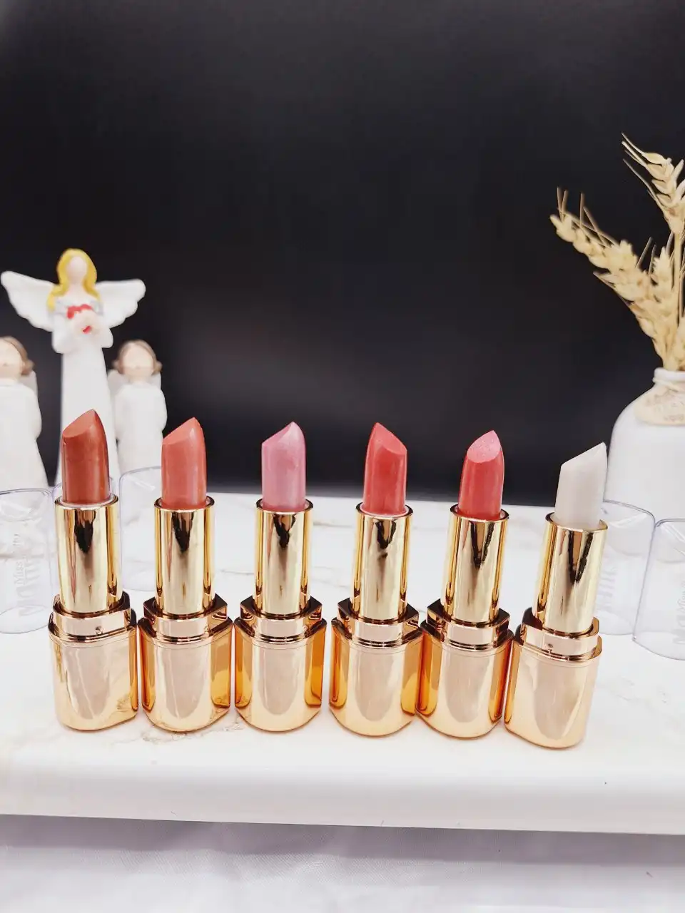 پک رژ لب جامد مات 6 عددی شاین دار میس بتی Miss Betty کد K 3382