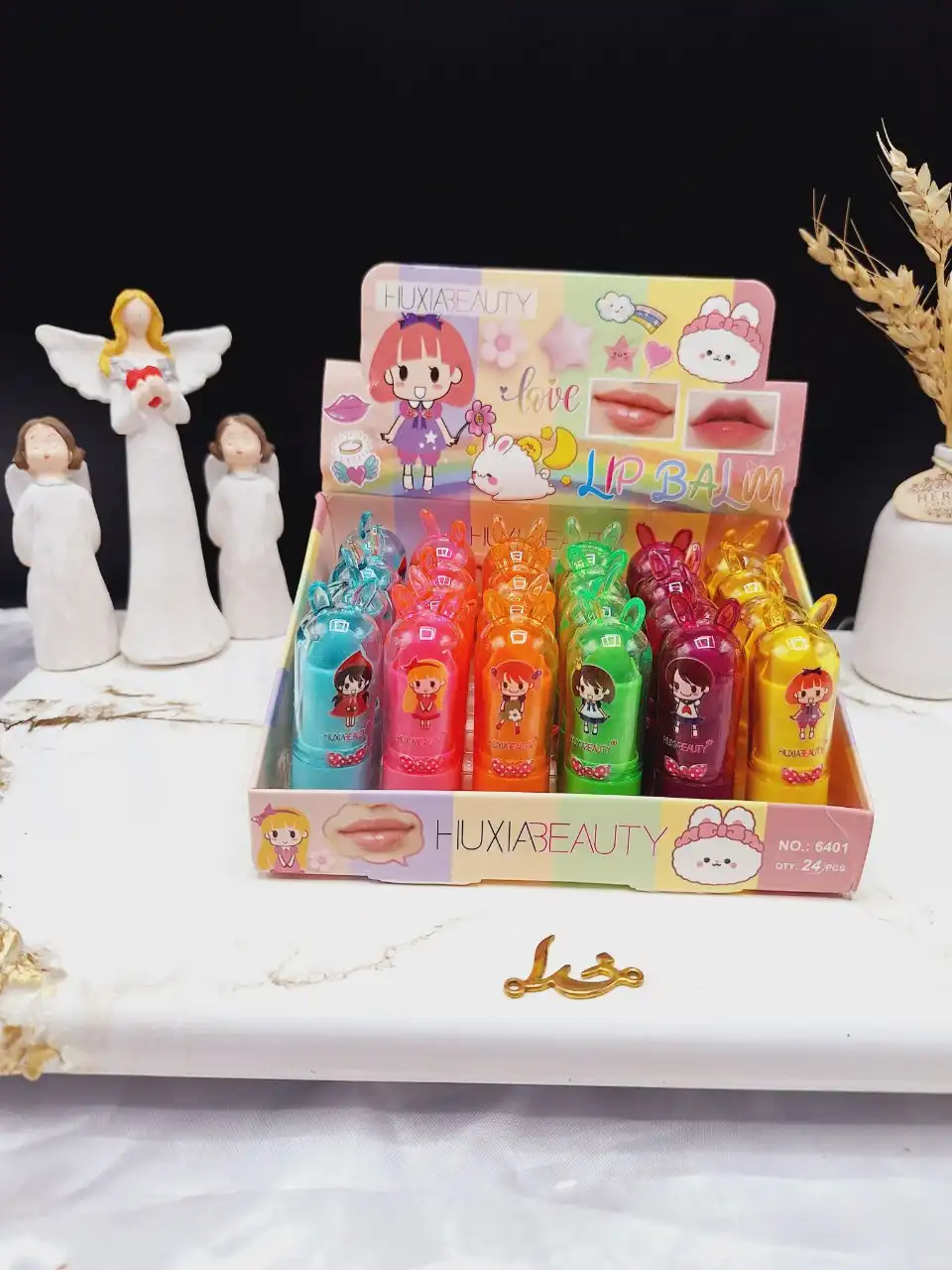 بالم لب فانتزی طرح دختر هوکسیا بیوتی HUXIA BEAUTY کد 6401