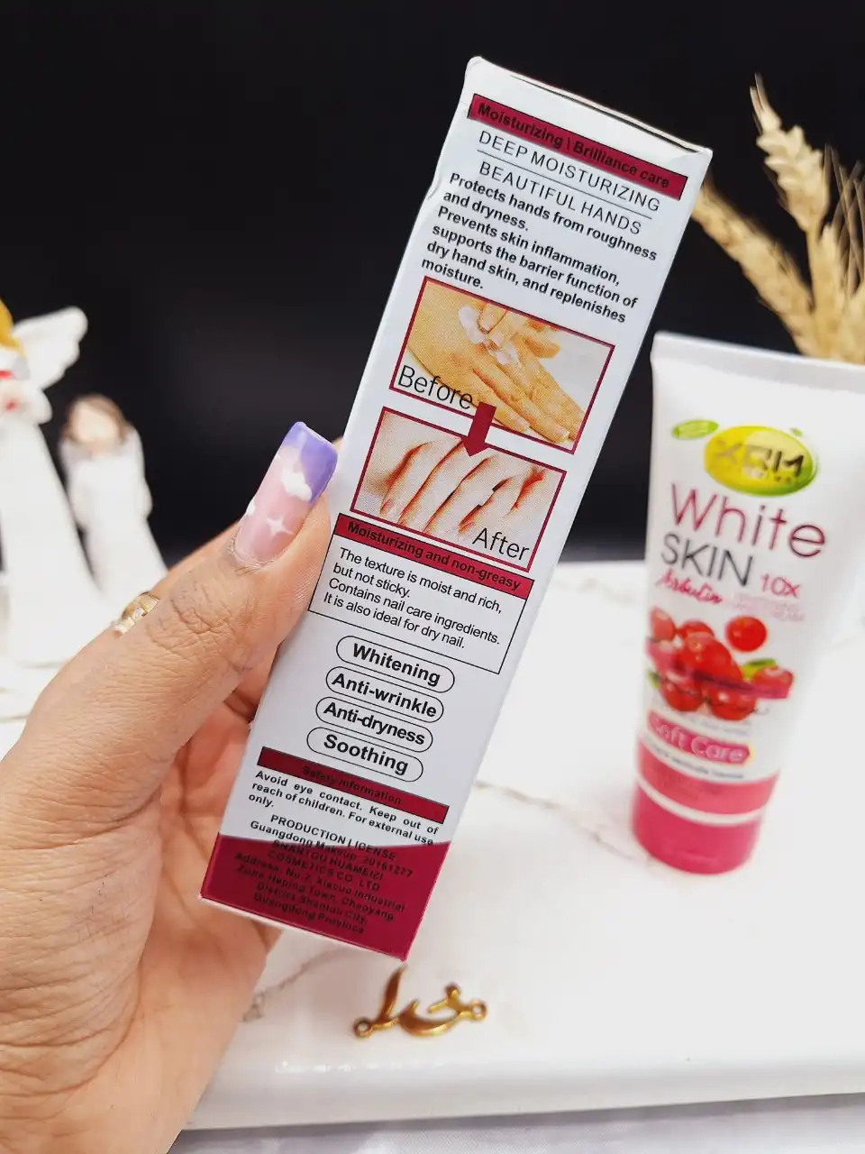 کرم مرطوب کننده و جوان ساز پوست دست XQM کد NO.X2266